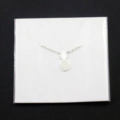 Pineapple Charm Necklaces Women's Fashion Jewelry Accessories Smooth Shine Stainless Steel Chain Chain In Rose Gold Bijoux Femme