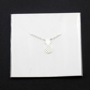 Pineapple Charm Necklaces Women's Fashion Jewelry Accessories Smooth Shine Stainless Steel Chain Chain In Rose Gold Bijoux Femme