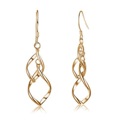 Retro Bohemian Long Tassel Drop Earring Silk Dangle Earrings Hollow Flower Jewelry Crystal Rose Women Wedding 2020 Fashion