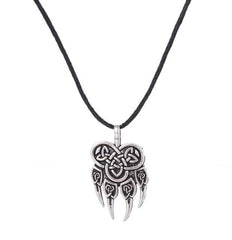 Dawapara Paw Talisman Amulet Viking Jewelry Slavic Pendant Necklace Veles God Symbol Warding Bear  Men Religious Charms Necklace